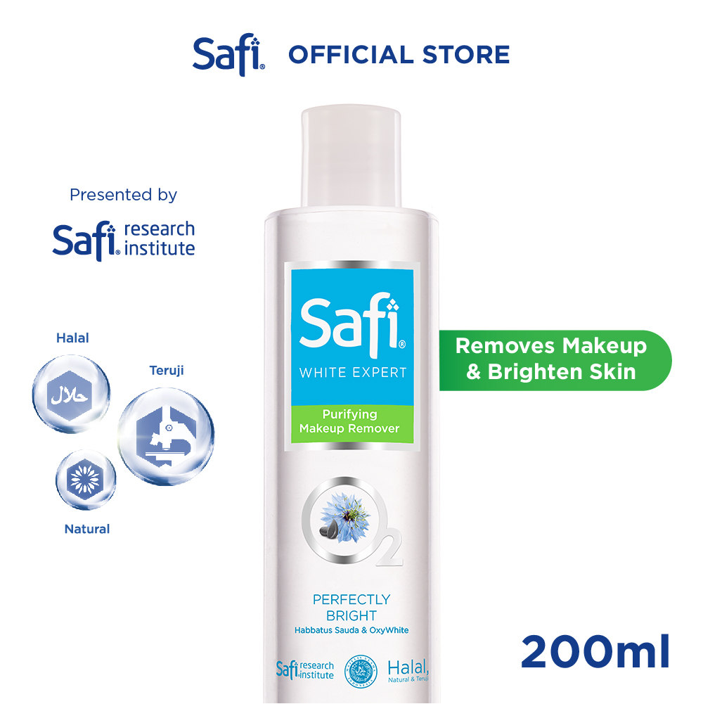 Safi Ultimate Bright Purifying Make Up Remover 200ml - Perawatan Wajah