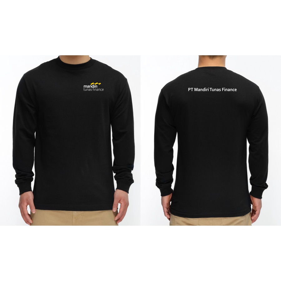 kaos mandiri tunas finance lengan panjang / baju bank mandiri tunas finance longsleeve