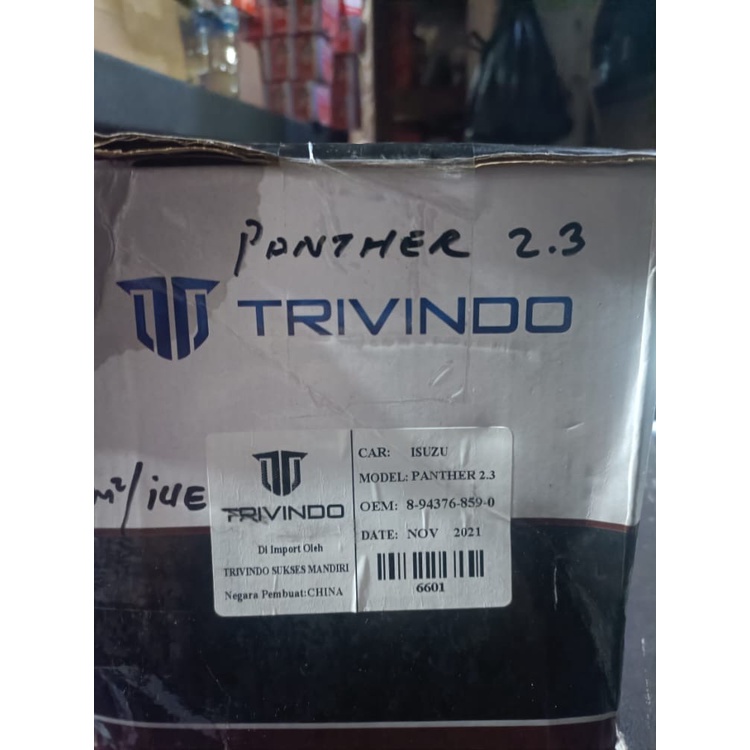 Water pump pompa air Isuzu Panther 2.3 8-94376-859-0 Trivindo