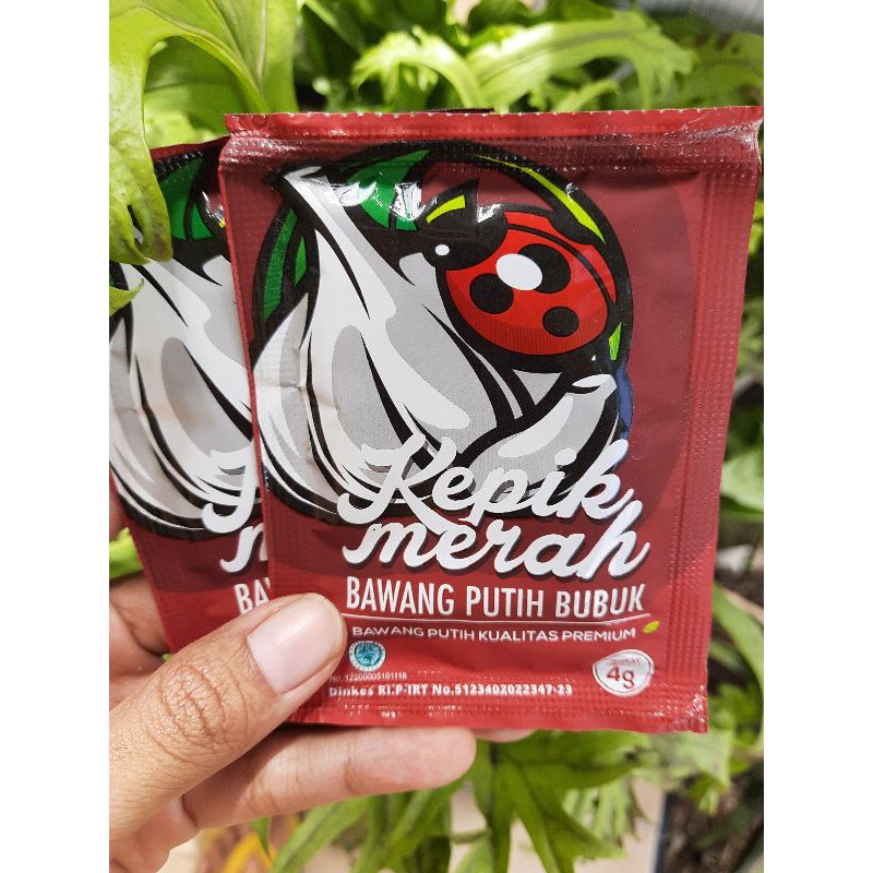 Bawang Putih Bubuk Cap Kepik Merah