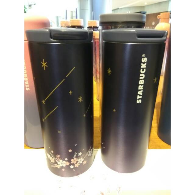 Starbucks Tumbler Spring 2018 Limited Edition Blue Stainless Steel