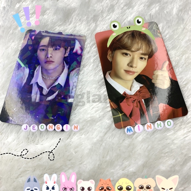 [READY] Stray Kids Christmas Evel OFFICIAL Photocard POB Glitter - I.N LEE KNOW