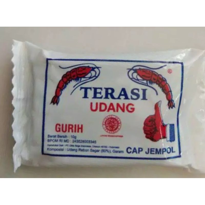 

Terasi udang cap jempol