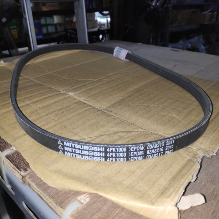 Mitsuboshi Fan Belt 4Pk1000 Epdm Tali Kipas Fanbelt 4Pk 1000 Sae
