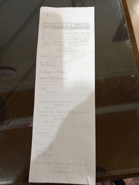 Tatakan / Tempat Aqua Gelas Gelas/air Mineral Kayu 12 Lubang - Teratai