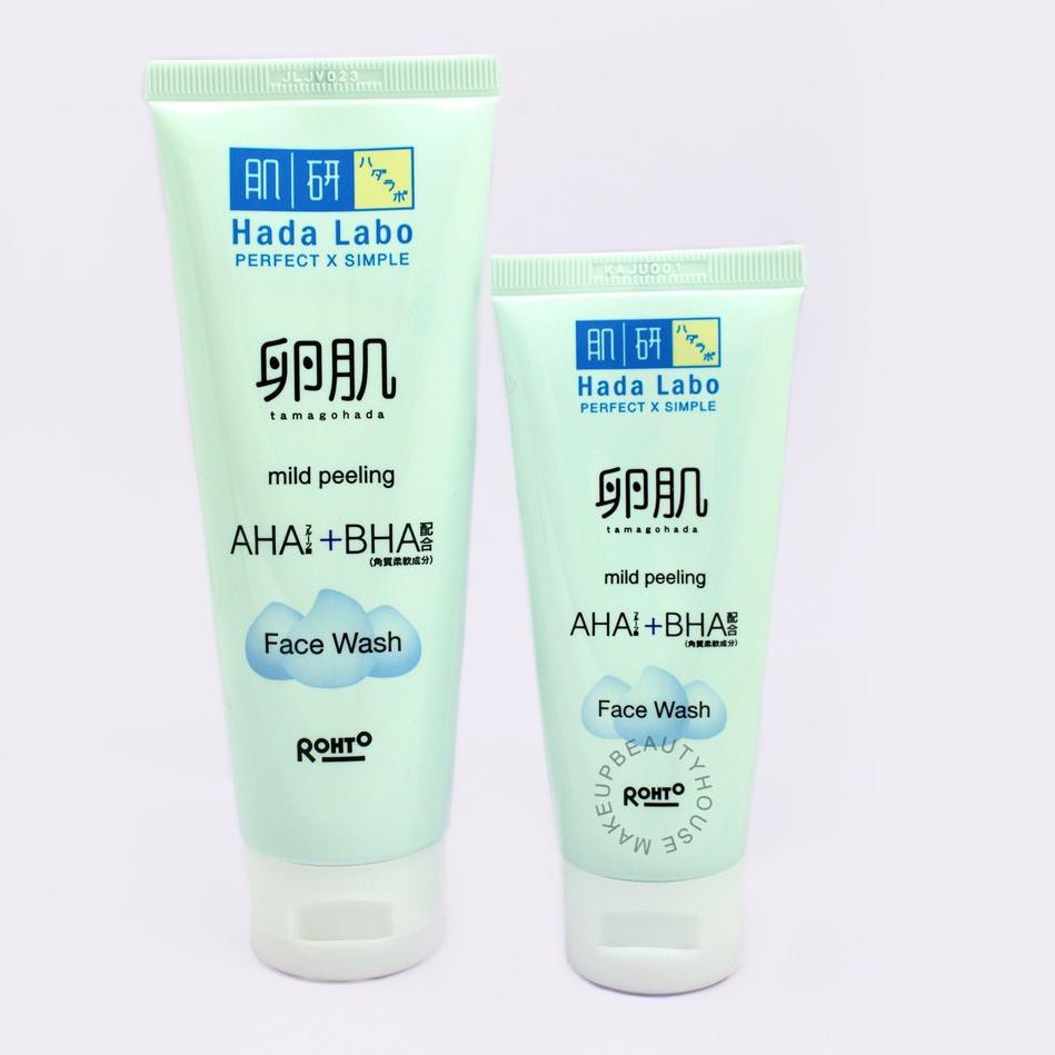 Super Promo ZMJCZ HADA LABO Tamagohada Mild Peeling Face Wash / Face Wash & Remover / Lotion 86