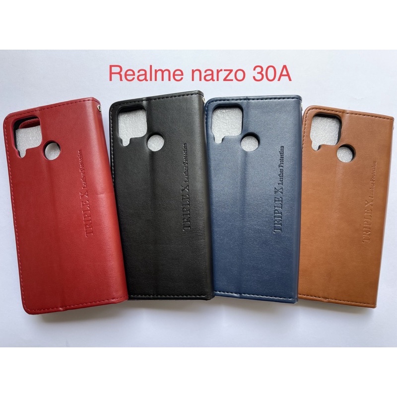 Leather Wallet Flip New Realme Narzo30a