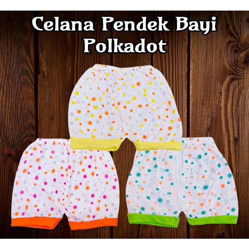 Grosir 12pcs Celana Pendek Bayi Murah (1lusin)