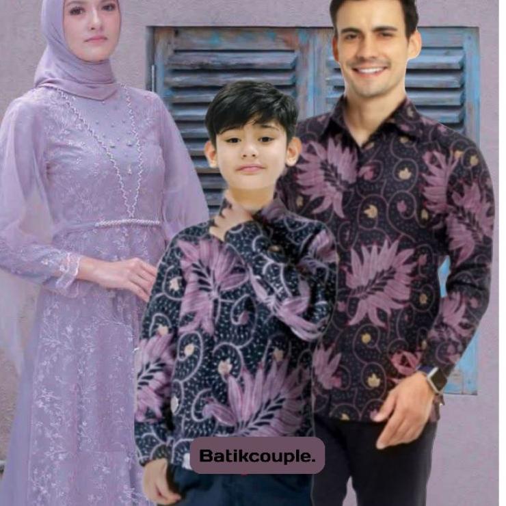 Menarik.. Batik couple moderen batik couple family gamis brukat gamis muslim