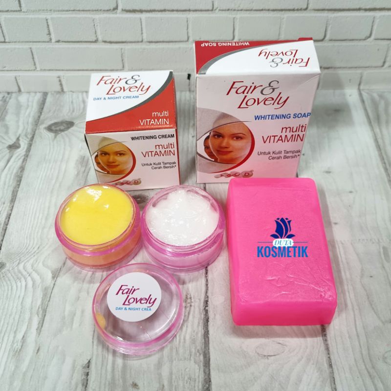 PAKET CREAM FAIR N LOVELY ORIGINAL GLOWING