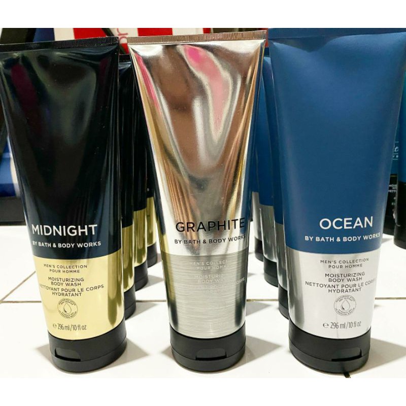 MOISTURIZING BODY WASH 296ml FOR MEN BATH AND BODY WORKS (BBW)