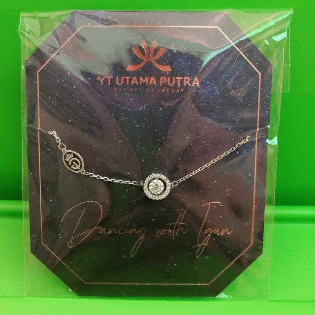 Gelang dancing stone ivan gunawan kadar 375