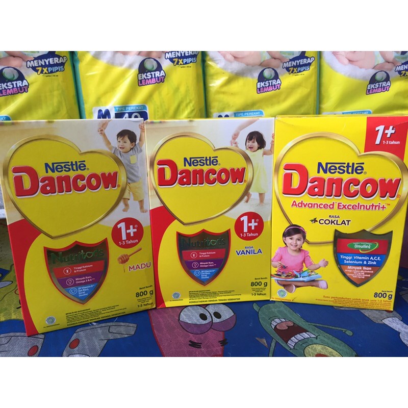 

DANCOW 1+ 800g Madu / Vanilla / Cokelat