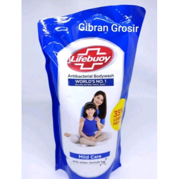 Lifebuoy Sabun Mandi Cair Mild Care Refiil 825Ml