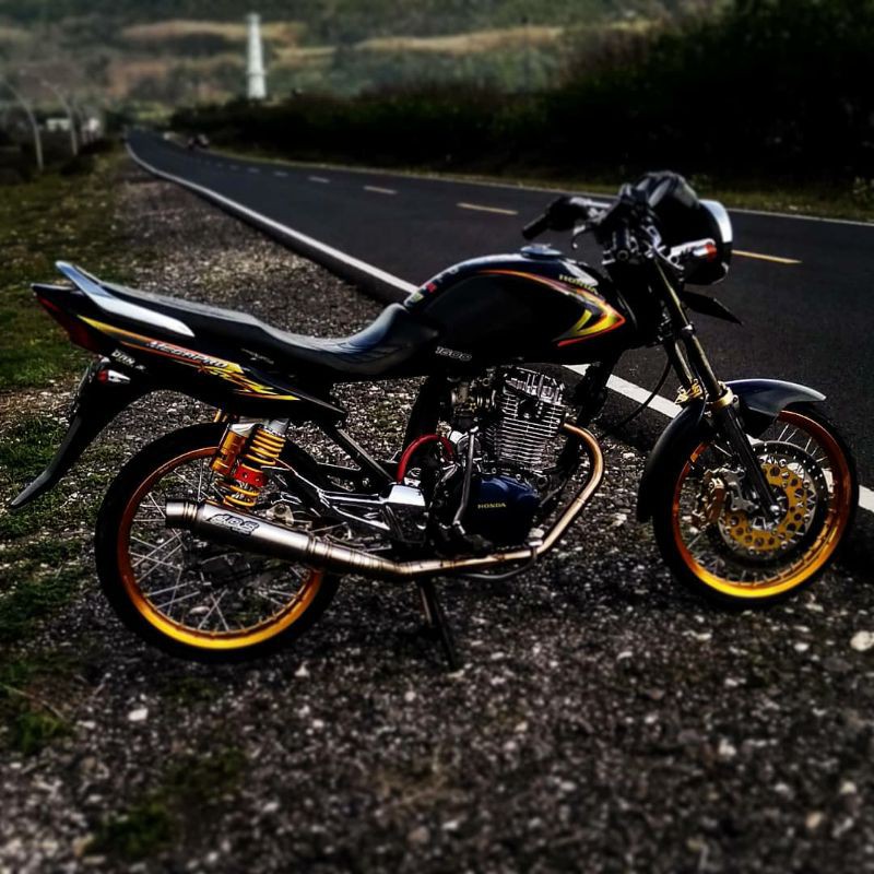 Knalpot Dos Muffler Original Jogja Megapro Mp Kompetisi Stainless Original Racing Jogja