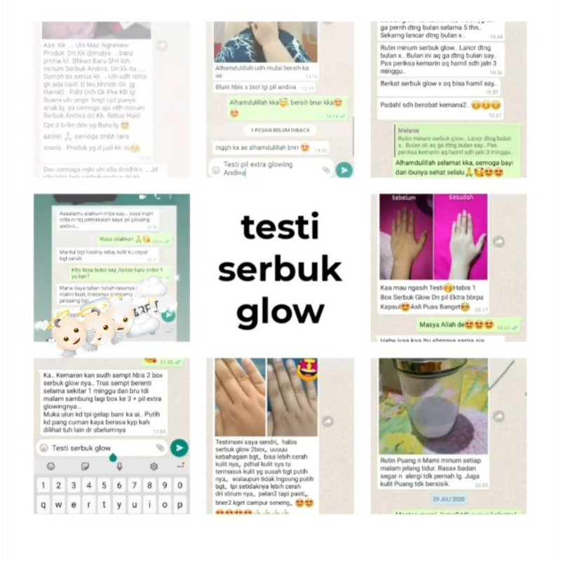 serbuk glow andiva