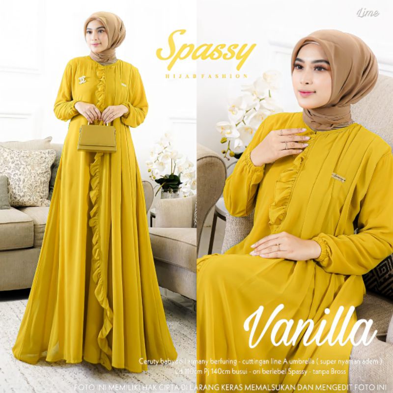 VANILLA MAXY BAHAN CERUTY BABYDOL PREMIUM BY SPASSY 20.7