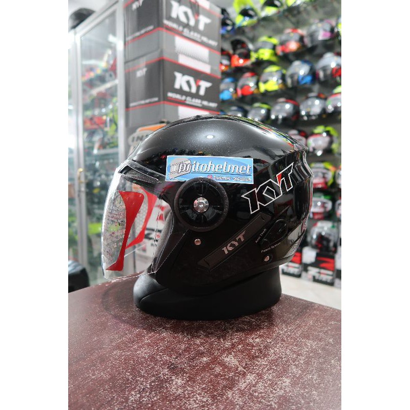 KYT Mine Black 2Visor