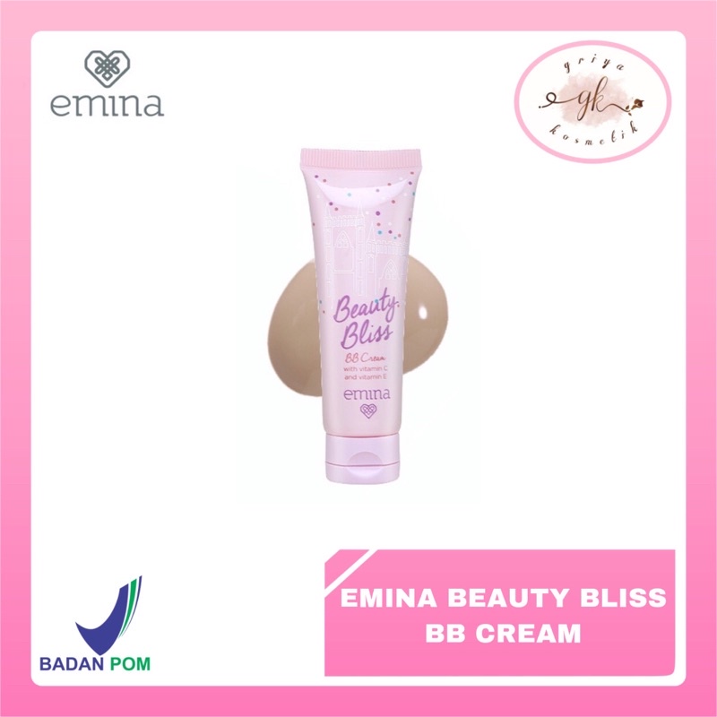 ✨GRIYA✨ Emina Beauty Bliss BB Cream Natural Light Caramel 20ml Murah Alas Bedak Foundation