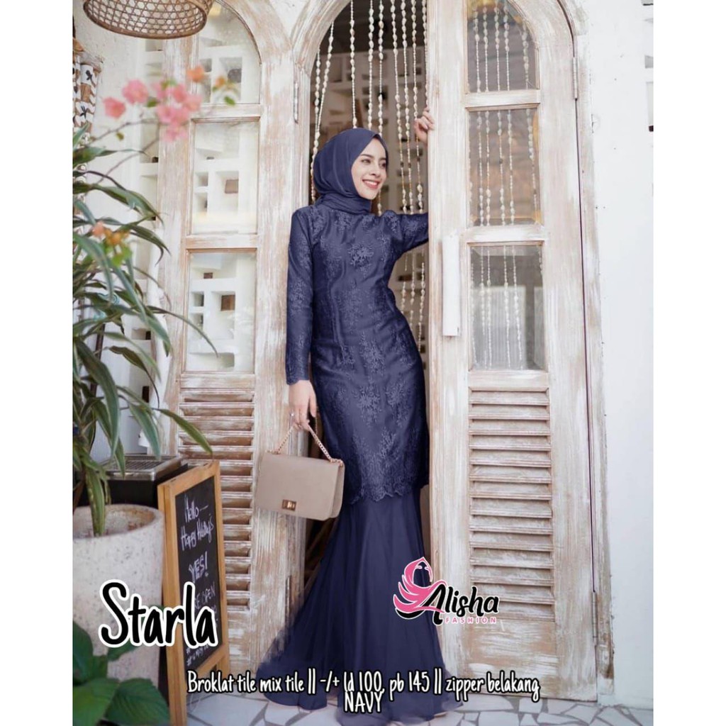 STARLA MAXY BY ALISHA - DRESS MURAH - DRESS BESTSELLER - GROSIR DRESS - BAHAN  BROKAT IMPORT