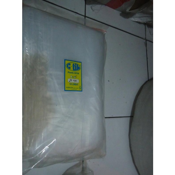 

✽ Plastik Cetik/Klip 25cm x 35cm ♠