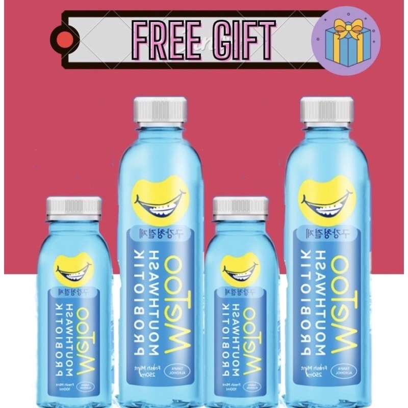 MeToo Mouthwas Probiotik (Obat Kumur) BPOM