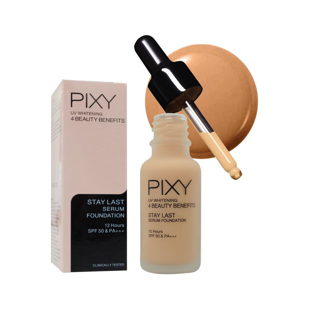 Pixy Uv Whitening Stay Last Serum Foundation