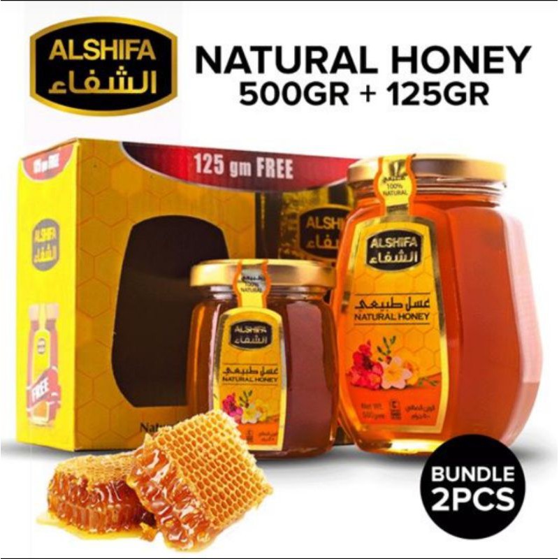 

Madu Al Shifa 500gram + 125 gram