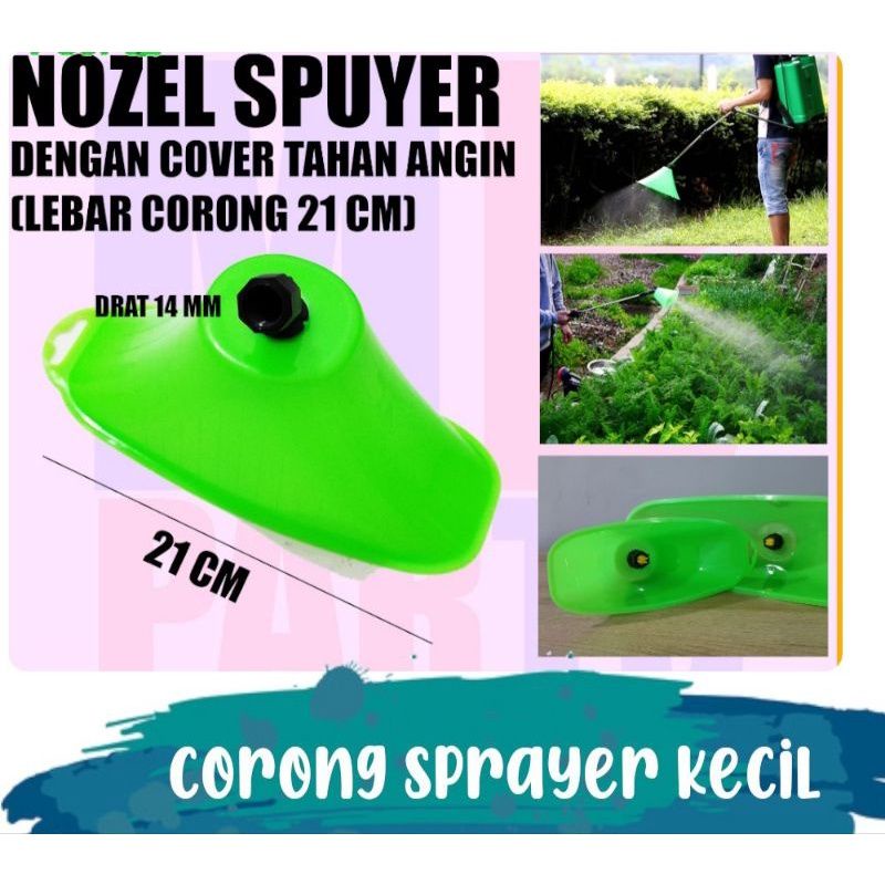 NOZZLE CORONG SPRAYER 21CM