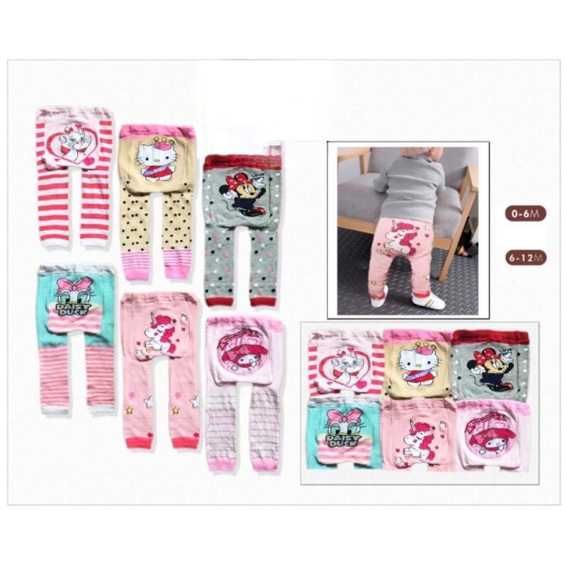 Legging bayi motif buka kaki RANDOM 1 PCS