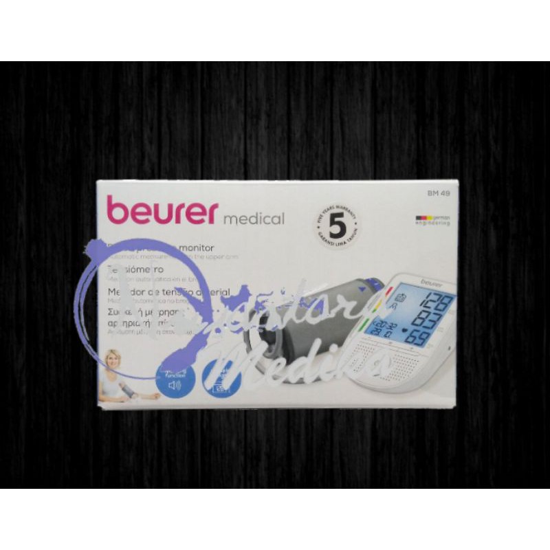 Tensimeter Digital Beurer BM 49 Dengan Fitur Suara Original Bergaransi Resmi 5 Tahun