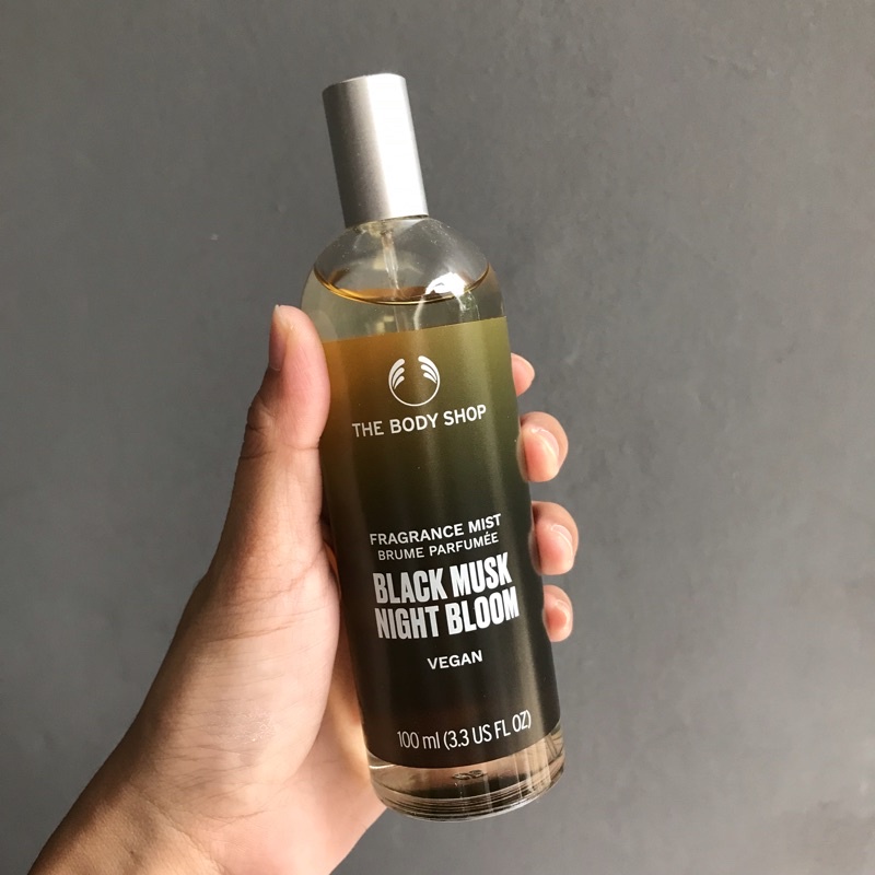 BLACK MUSK NIGHT BLOOM BODY MIST 100ml TH BODY SHOP