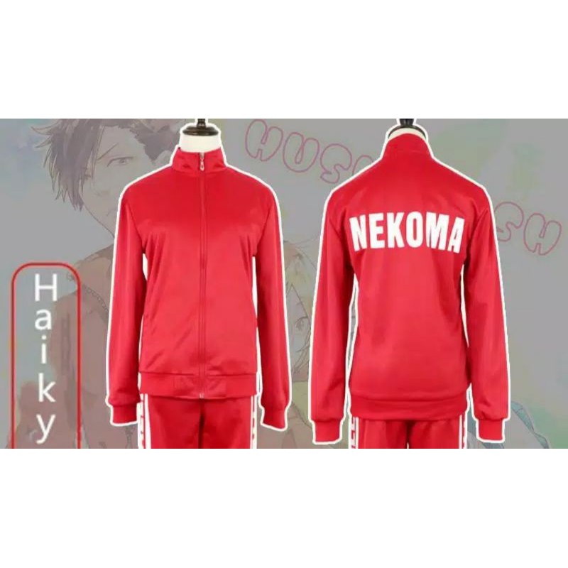 haikyuu karasuno ics jaket anime haikyuu/inarizaki/nekoma/fukurodani