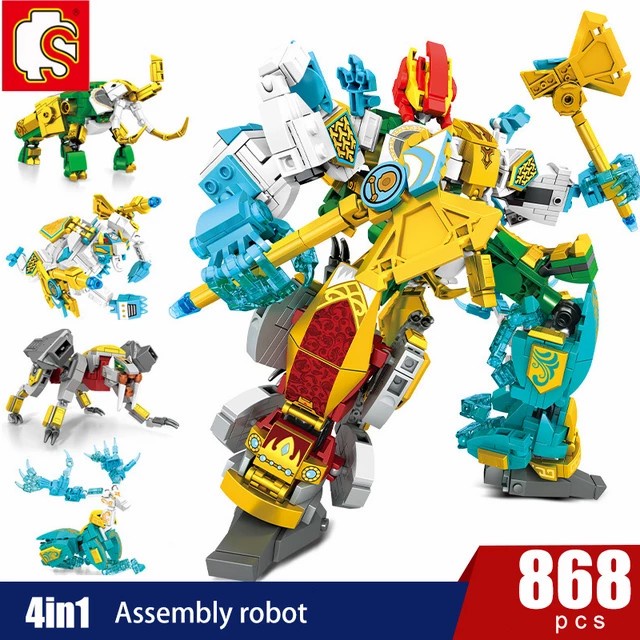 Brick Sembo Block Mecha of steel 4in1 Varian Ice Age
