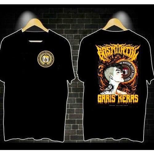 Kaos PASMORTAL GARIS KERAS KEREN MANTAB