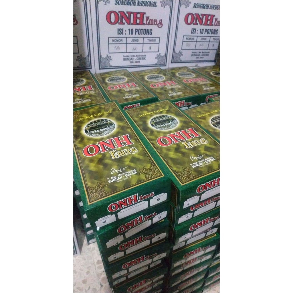 KOPIAH HITAM SUPER TINGGI MEREK ONH EMAS | SONGKOK NASIONAL PRODUK BUNGAH GRESIK