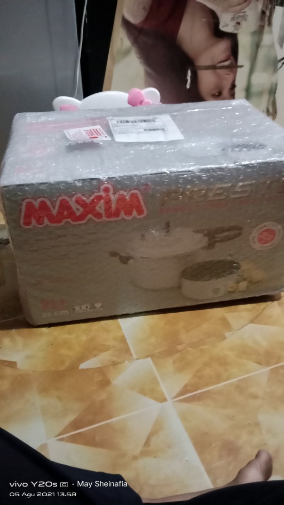 Maxim Maxim7l Panci Presto Alumunium 7 Liter