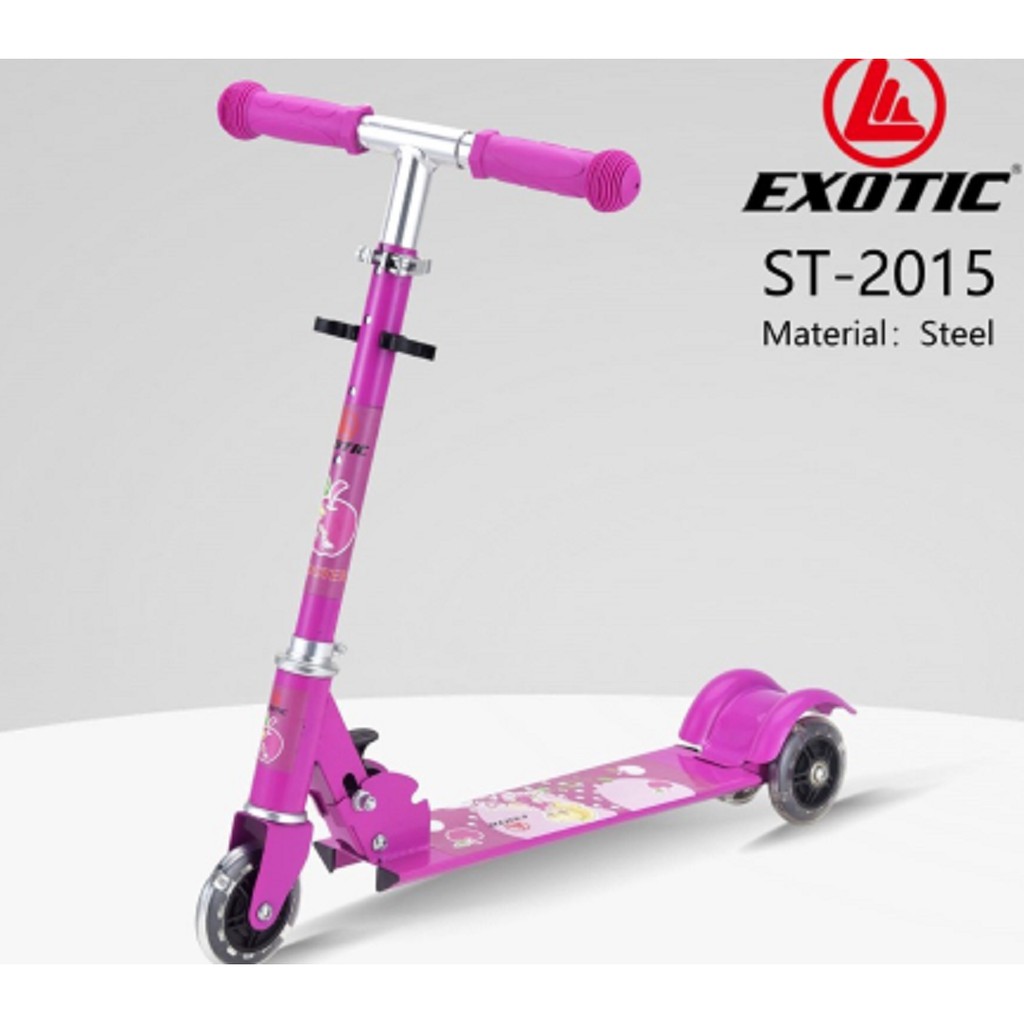 Gojek/Grab Instan Scooter Skuter Anak Otoped Exotic ST2015 Roda 3 Bisa di Lipat By Pacific-4