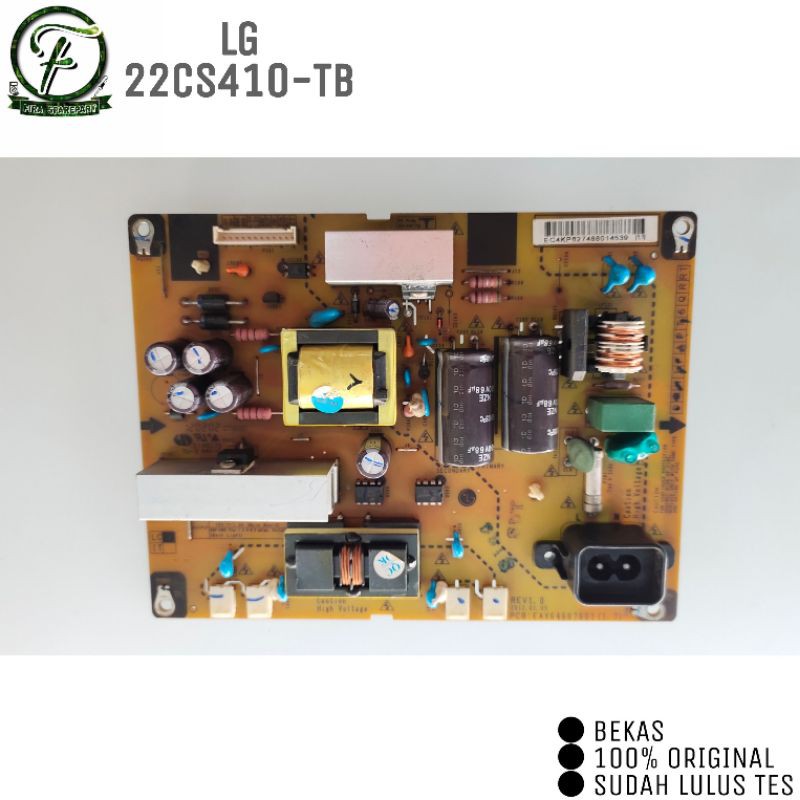 PSU POWER SUPPLY REGULATOR MESIN TV LCD LG 22CS410-TB 22CS410