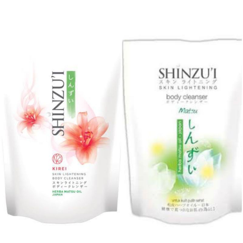 Shinzui Body Cleanser Refill 420 ML KIREI / MATSU / KEIKO SABUN SHINZUI 420ML SABUN Cair Shinzui isi ulang 200ml 200 ml Besar 500ML PUMP