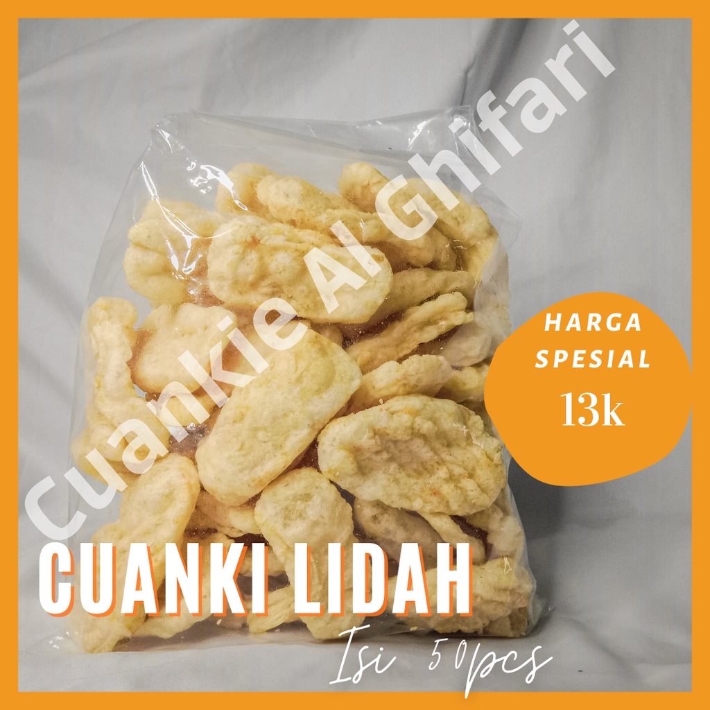 Termurah cuanki lidah isi 50 pcs