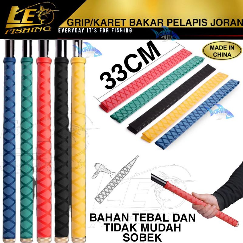 KARET BAKAR / TUBE JORAN / HANDLE GRIP PANJANG 33CM HITAM DAN BIRU TERSEDIA SIZE 22 25 28 30 35