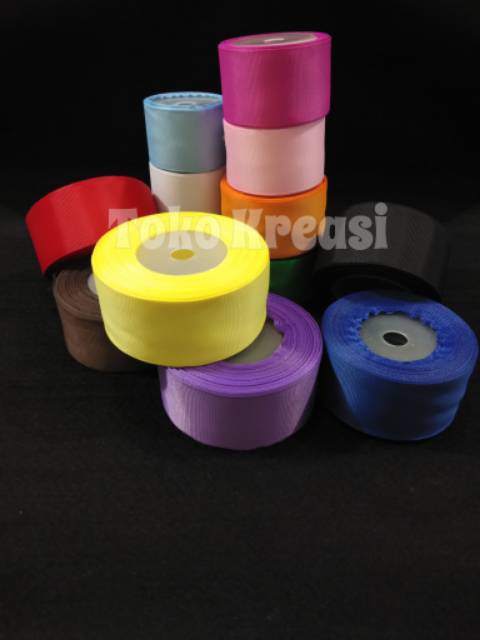 Pita Grosgrain 1,5inci / 4cm per roll