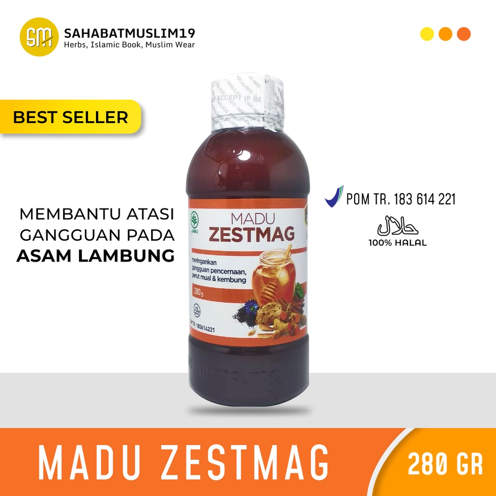 

Madu Zestmag Asli Mengobati Maag Asam Lambung Gerd BPOM Herbal Pencernaan Asam Lambung