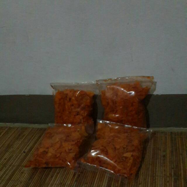 

Lado keripik singkong pedas