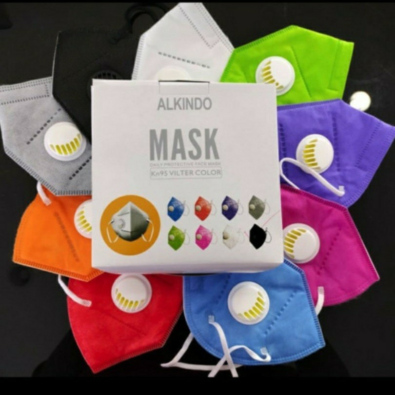 Masker KN95 RESPIRATOR 3D Masker N95 Masker KN 95 Masker FILTER KATUP