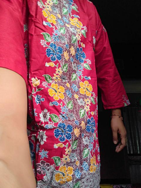 Tunik Batik Atasan Baju Wanita Bg632