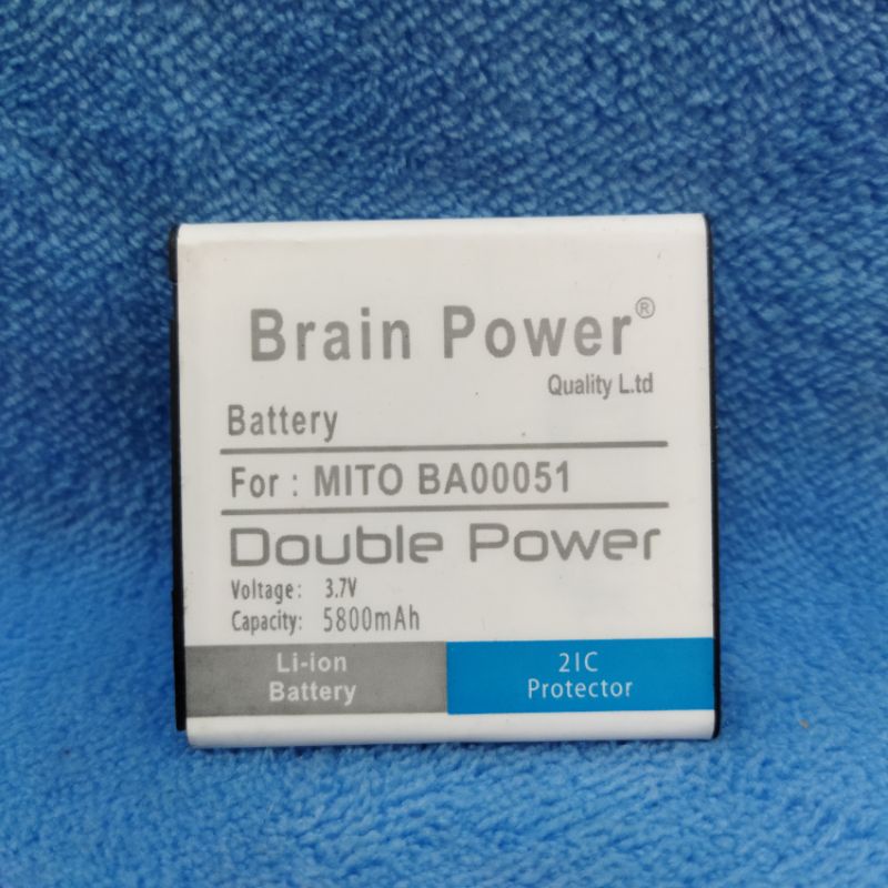 baterai batre Mito BA00051 double power