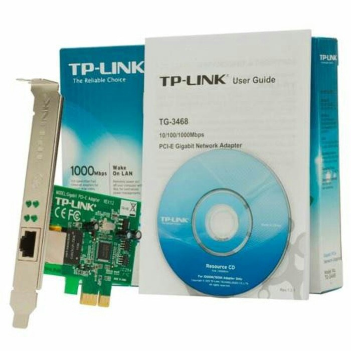 Lan Card TP-link TG-3468 Gigabit PCI Express - Tplink Express Lan Card 3468