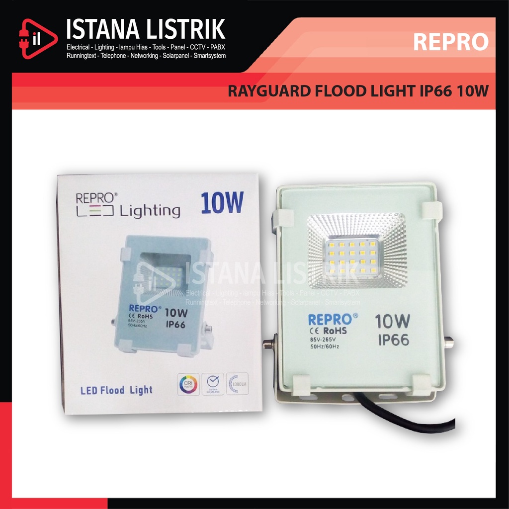 REPRO Rayguard Flood Light IP66 10W